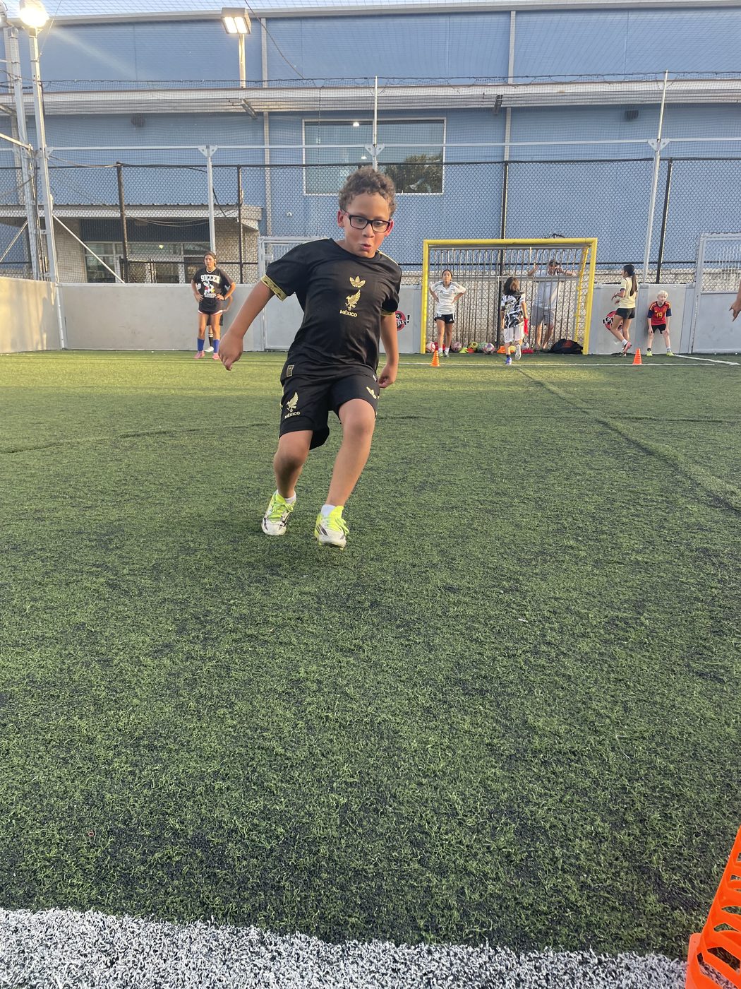 Castle Guard player dribbling the ball